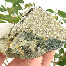 Fluorite + pyrite + calcite 400g