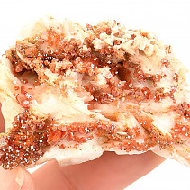 Vanadinite and Baryte crystals from Morocco 60.5g