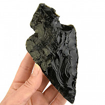 Obsidian spearhead (Mexico) 140g