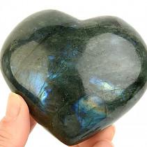 Labradorite heart (Madagascar) 482g