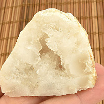 Quartz-calcite geode from Morocco 127g