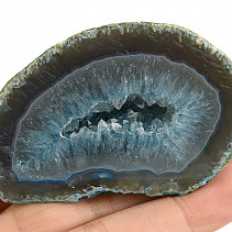 Agate dyed geode with cavity 150g