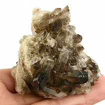 Přírodní krystaly záhnědy (drúza) 142g