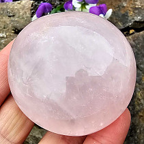 Rose quartz smooth stone from Madagascar 161g