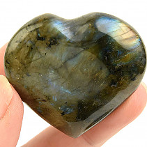 Labradorite heart (Madagascar) 47g