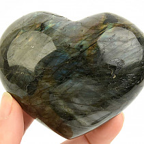 Labradorite heart (Madagascar) 359g