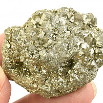 Natural shape pyrite druse from Peru 58g