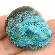 Smooth chrysocol stone from Peru 29g