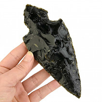 Obsidian spearhead (Mexico) 147g