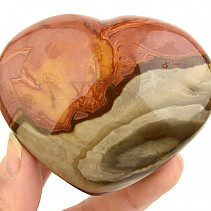 Jasper heart from Madagascar 210g