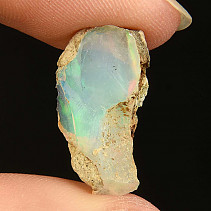 Precious opal in the rock of Ethiopia 1.0g