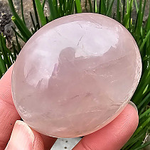 Rose quartz smooth stone from Madagascar 104g