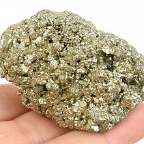 Natural pyrite drusen 117g from Peru