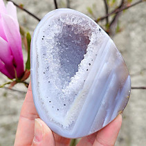 Geode with agate socket 230g (Brazil)