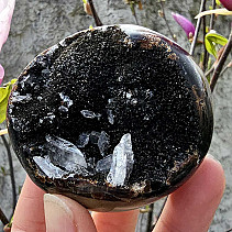 Septaria dragon stone with cavity and crystals 216g Madagascar