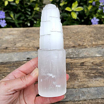 Selenite tower approx. 14.5 - 15cm (Morocco)