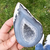 Agate geode with a hollow from Brazil 244g