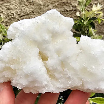 Aragonit bílá krystalová drúza z Mexika 279g