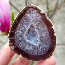 Geode agate natural with cavity Brazil 116g