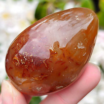 Carnelian smooth stone from Madagascar 82g