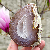 Geode with agate socket 291g (Brazil)