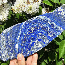 Lapis lazuli slice 511g