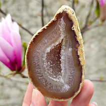 Geode agate natural with cavity Brazil 190g