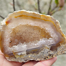 Geode with agate socket 202g (Brazil)