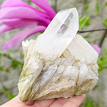 Raw crystal / quartz druse 364g from Madagascar