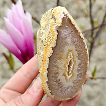 Geode with agate socket 219g (Brazil)
