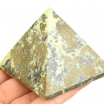Serpentinite pyramid polished 234g