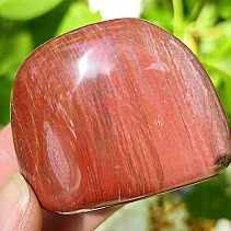 Petrified wood smooth stone from Madagascar 107g