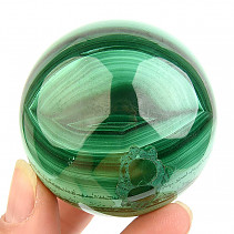 Malachite ball polished from Congo 232g
