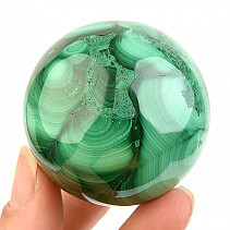 Malachite ball polished from Congo 192g