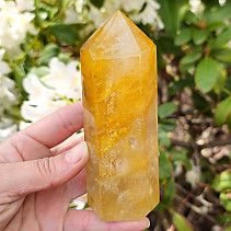 Pointed crystal with limonite (Madagascar) 419g