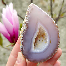 Geode agate natural with cavity Brazil 165g