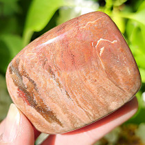 Zkamenělé dřevo hladký kámen z Madagaskaru 104g