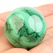 Malachite ball polished from Congo 75g