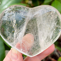 Crystal heart smooth from Madagascar 196g