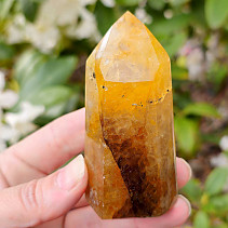 Pointed crystal with limonite (Madagascar) 161g
