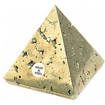 Pyritová pyramida s dutinkami z Peru 269g (Peru)