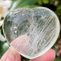 Heart crystal with Madagascar inclusion 120g