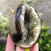 Dragon egg septaria with calcite from Madagascar 326g