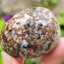 Polished ocean jasper stone (77g)