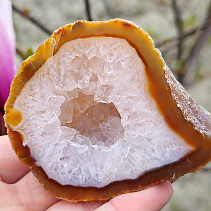 Geode with agate socket 181g (Brazil)