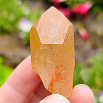 Tangerine crystal raw crystal from Brazil 30g
