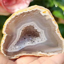 Agate geode with cavity 155g from Brazil