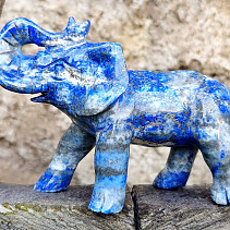 Slon pro štěstí lapis lazuli z Pákistánu 301g