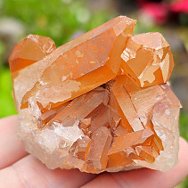 Tangerine křišťál drúza s krystaly 93g (Brazílie)
