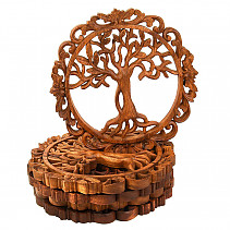Relief tree of life carved 30cm